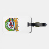 geweldige Ierse reispatch. Bagagelabel (Achterkant horizontaal)