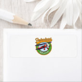 geweldige Ierse reispatch. Etiket (Insitu)