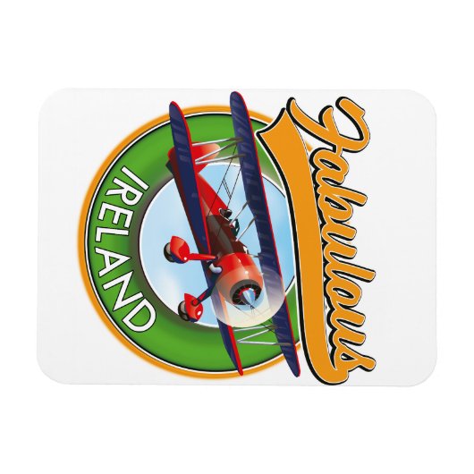 geweldige Ierse reispatch. Magneet (Horizontaal)