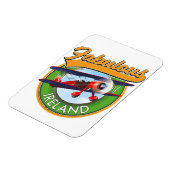 geweldige Ierse reispatch. Magneet (Linkerzijde)