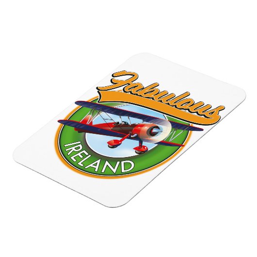 geweldige Ierse reispatch. Magneet (Linkerzijde)