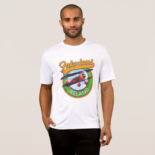 geweldige Ierse reispatch. T-shirt (Voorkant volledig)