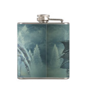 Geweldige ijsdraak heupfles (Achterkant)