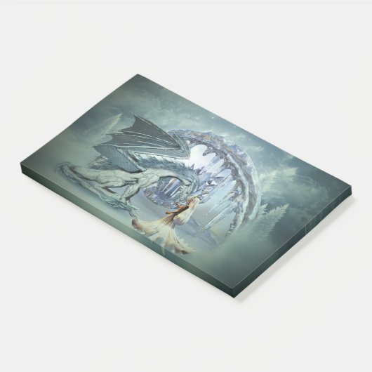 Geweldige ijsdraak post-it® notes (Schuin)