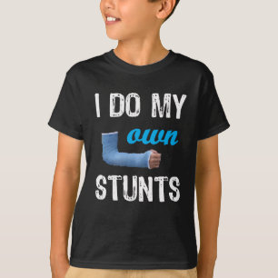 Geweldige ik doe mijn eigen stunts Gift design voo T-shirt