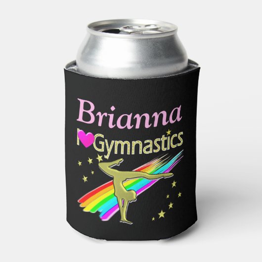 GEWELDIGE IK HOU VAN GYMNASTIEK GEPERSONALISEERDE  BLIKJESKOELER (Blikje Voorkant)