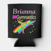 GEWELDIGE IK HOU VAN GYMNASTIEK GEPERSONALISEERDE  BLIKJESKOELER (Voorkant)