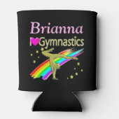 GEWELDIGE IK HOU VAN GYMNASTIEK GEPERSONALISEERDE  BLIKJESKOELER (Achterkant)