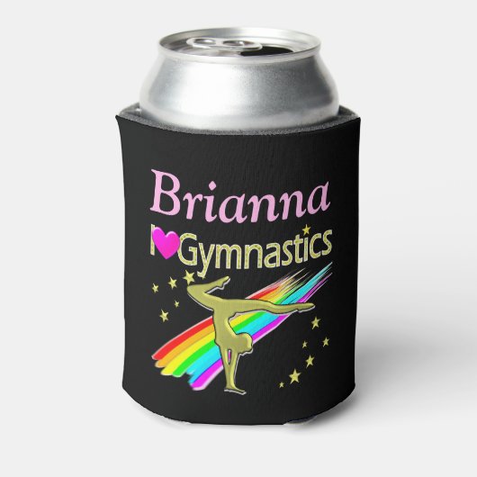 GEWELDIGE IK HOU VAN GYMNASTIEK GEPERSONALISEERDE  BLIKJESKOELER (Blikje Achterkant)