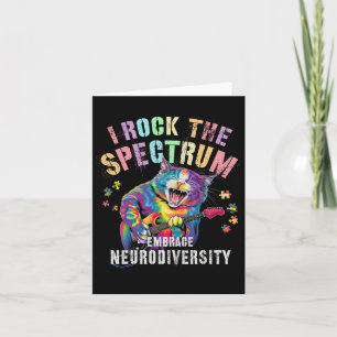 Geweldige Ik Rock Het Spectrum Autisme Moeder Moti Kaart