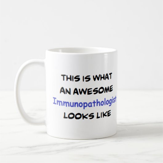 geweldige immunopatholoog koffiemok (Links)