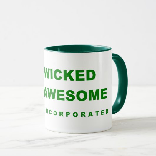Geweldige Inc.-mok Mok (Voorkant rechts)