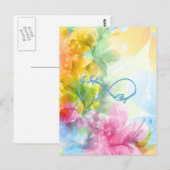 Geweldige Infinity symbool "To infinity and more" Briefkaart (Voorkant / Achterkant)