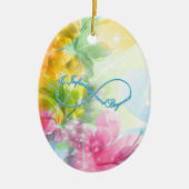 Geweldige Infinity symbool "To infinity and more" Keramisch Ornament (Voorkant)