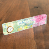 Geweldige Infinity symbool "To infinity and more" Naambordje (Zijkant)