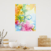 Geweldige Infinity symbool "To infinity and more" Poster (Keuken)