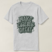 Geweldige Inspirerend prijsopgave T-shirt (Design voorkant)