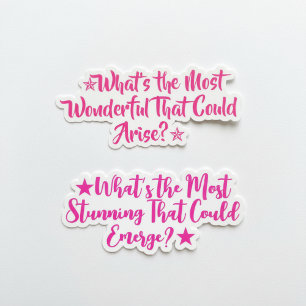 Geweldige Inspirerende Citaten Positieve Meid Sticker