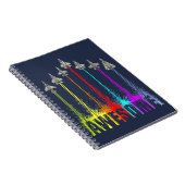 Geweldige jachtvliegtuigen notitieboek (Rechterzijde)