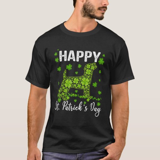 Geweldige Jack Russell Terrier Saint Patrick's Day T-shirt (Voorkant)