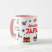 Geweldige Japan Beker Mok (Voorkant links)