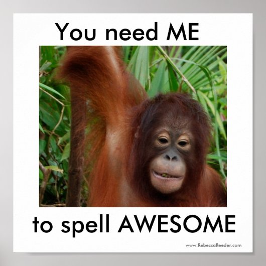 Geweldige: je hebt me nodig poster (Voorkant)