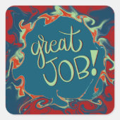 Geweldige Job Inspirivity School Stickers (Voorkant)