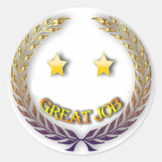 Geweldige Job sticker