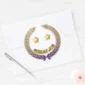 Geweldige Job sticker (Envelop)