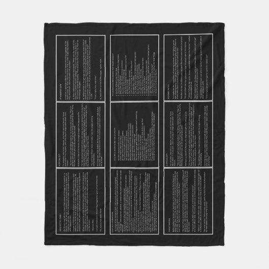 Geweldige Jokes aangepaste kleur fleece deken (Voorkant)