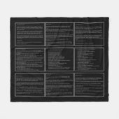 Geweldige Jokes aangepaste kleur fleece deken (Voorkant (Horizontaal))