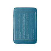 Geweldige Jokes aangepaste kleurenbadmat #1 Badmat (Voorkant Verticaal)