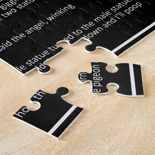 Geweldige Jokes aangepaste kleurpuzzel 4 Legpuzzel (Zijkant)