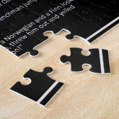 Geweldige Jokes aangepaste kleurpuzzel 5 Legpuzzel (Zijkant)