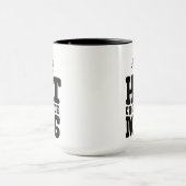 Geweldige Jouw Naam (Die-van-Jou) Heet Chocolade Mok (Midden)