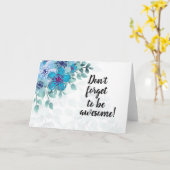 Geweldige Kaart (Gele Bloem)