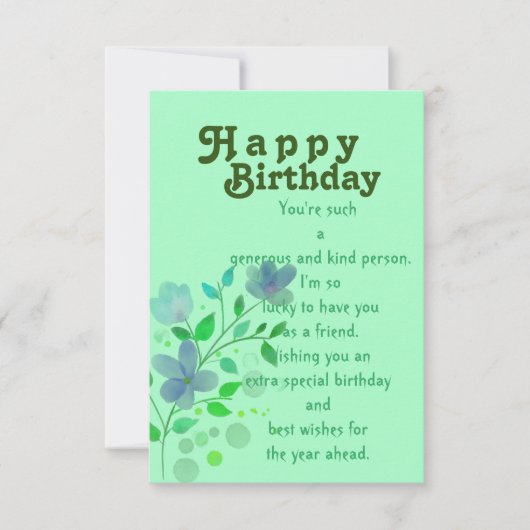 Geweldige kaart (Voorkant)