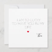 GEWELDIGE Kaart, groet cadeau voor tante Kaart (Achterkant)