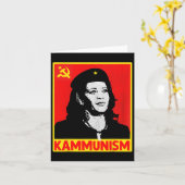 Geweldige Kamala Harris Kammunisme Communisme Harr Kaart (Gele Bloem)