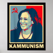 Geweldige Kamala Harris Kammunisme Communisme Harr Poster (Voorkant)