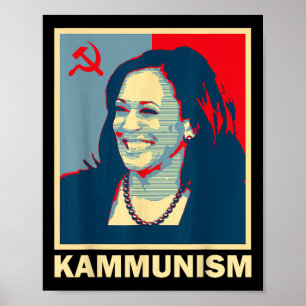 Geweldige Kamala Harris Kammunisme Communisme Harr Poster