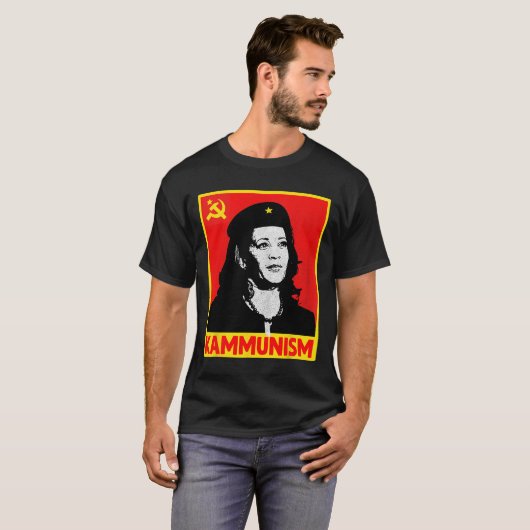 Geweldige Kamala Harris Kammunisme Communisme Harr T-shirt (Voorkant volledig)