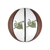Geweldige kameleon basketbal (Verticaal)