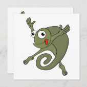 Geweldige Kameleon Bedankkaart (Voorkant / Achterkant)