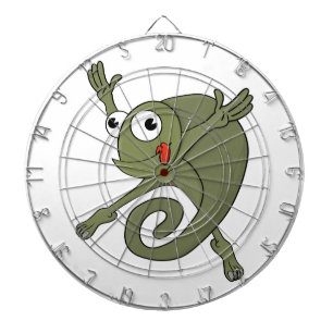 Geweldige kameleon dartbord