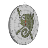 Geweldige kameleon dartbord (Voorkant Links)
