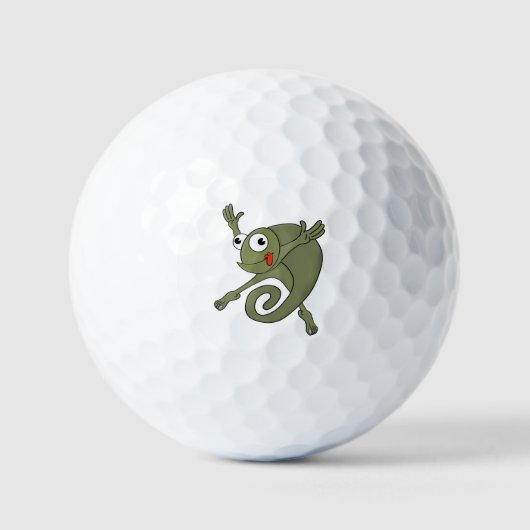 Geweldige kameleon golfballen (Voorkant)