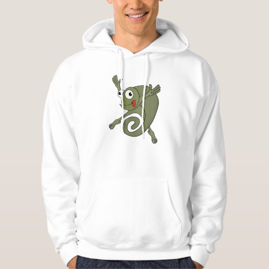 Geweldige kameleon hoodie (Voorkant)