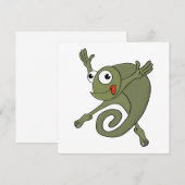 Geweldige kameleon kaart (Voorkant / Achterkant)