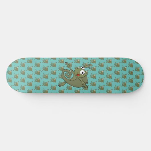 Geweldige kameleon persoonlijk skateboard (Horizontaal)